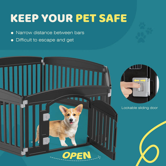 Portable Plastic Dog Playpen