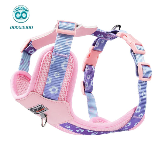 Adjustable Dog Harness Leash Set