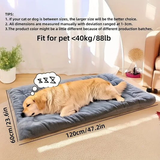 Extra Large Plush Dog Bed