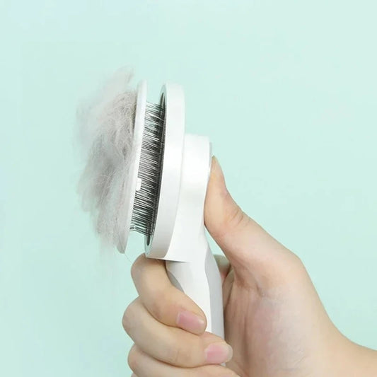 Self-Cleaning Slicker Brush for Pets