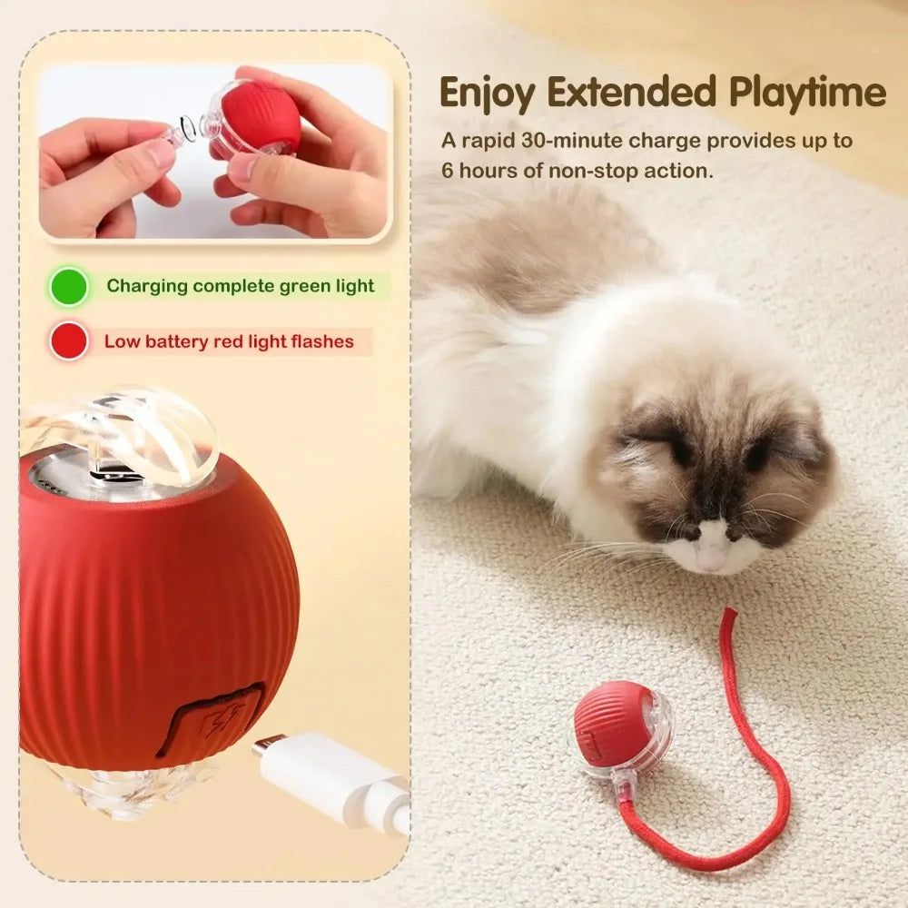 Smart Interactive Cat Ball Toy