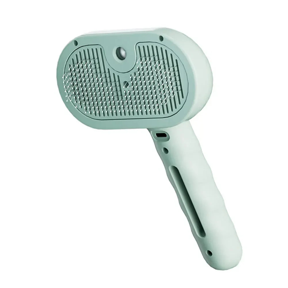 3-in-1 Pet Steam Grooming Brush