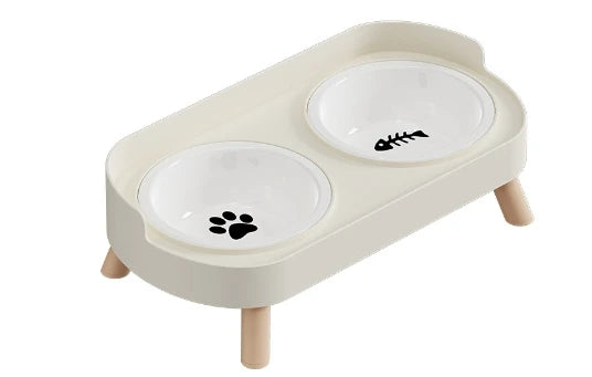 Colorful Dopamine Pet Double Bowl
