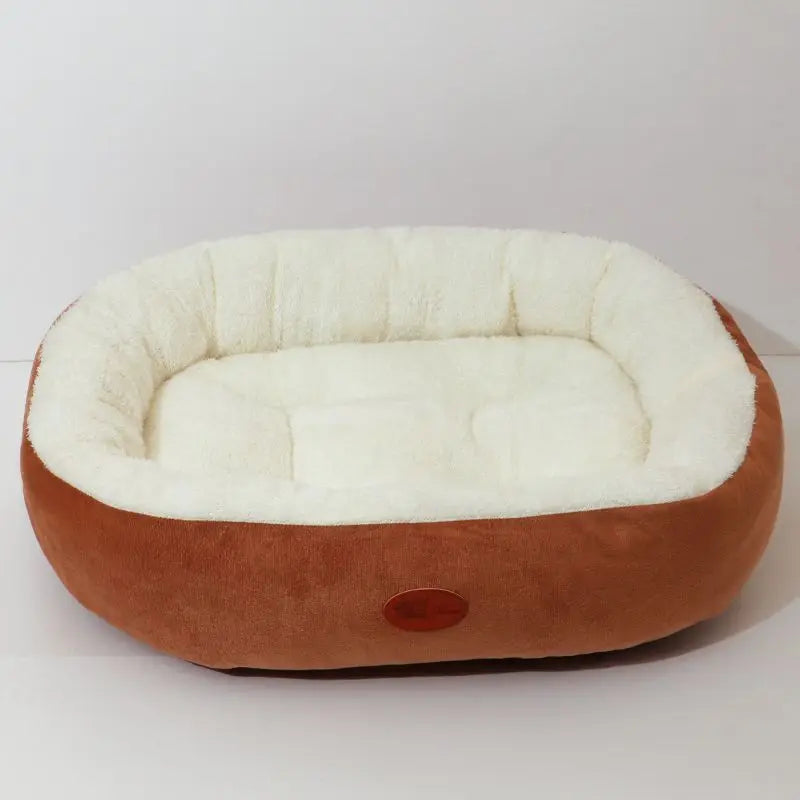 Thickened Plush Pet Bed Nest for Cats and Dogs