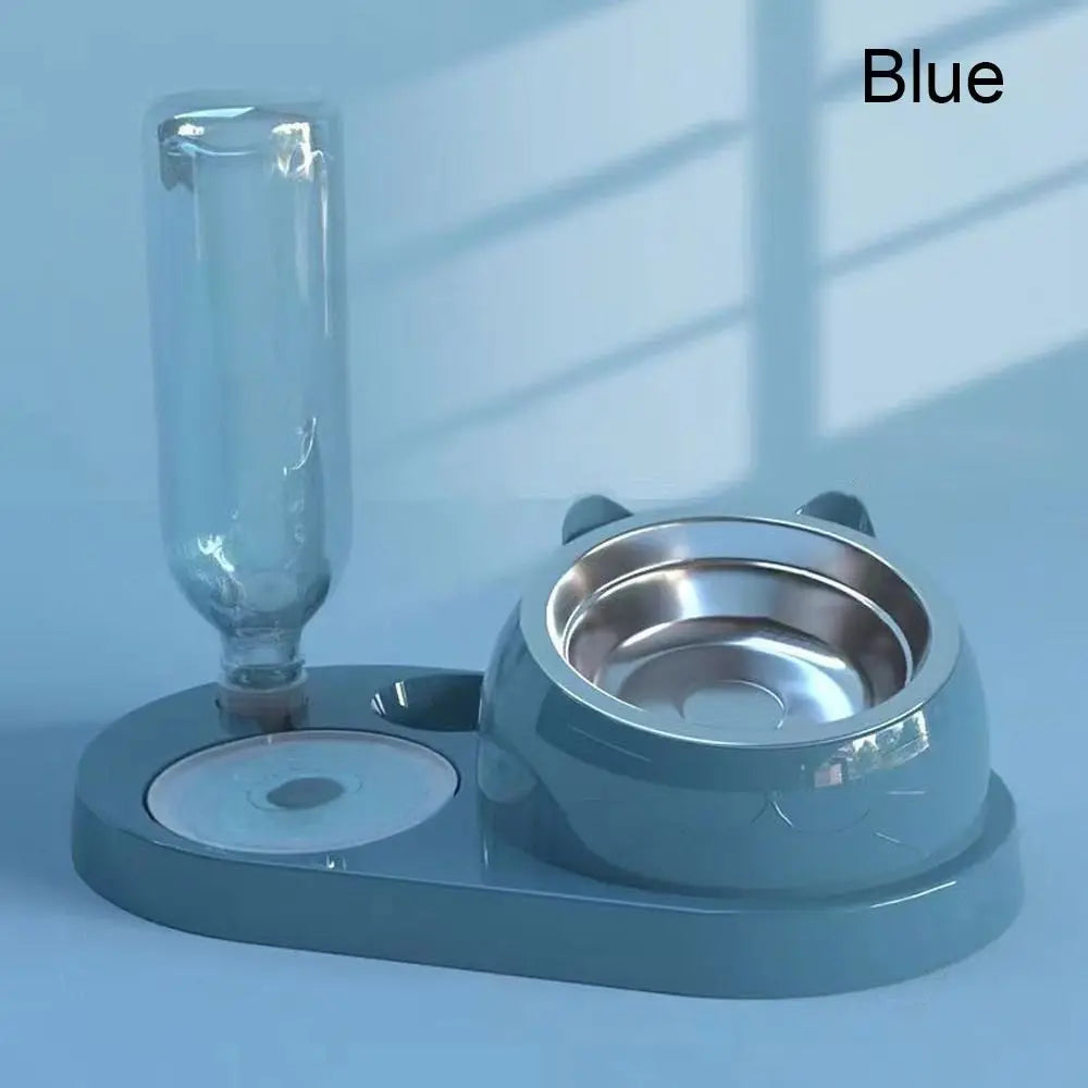 2-in-1 Pet Food & Water Bowl