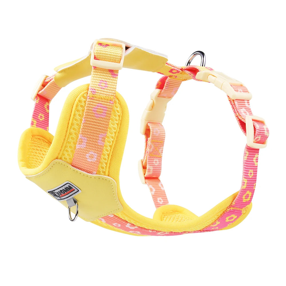 Adjustable Dog Harness Leash Set