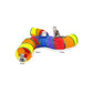 Foldable Rainbow Pet Tunnel Toy