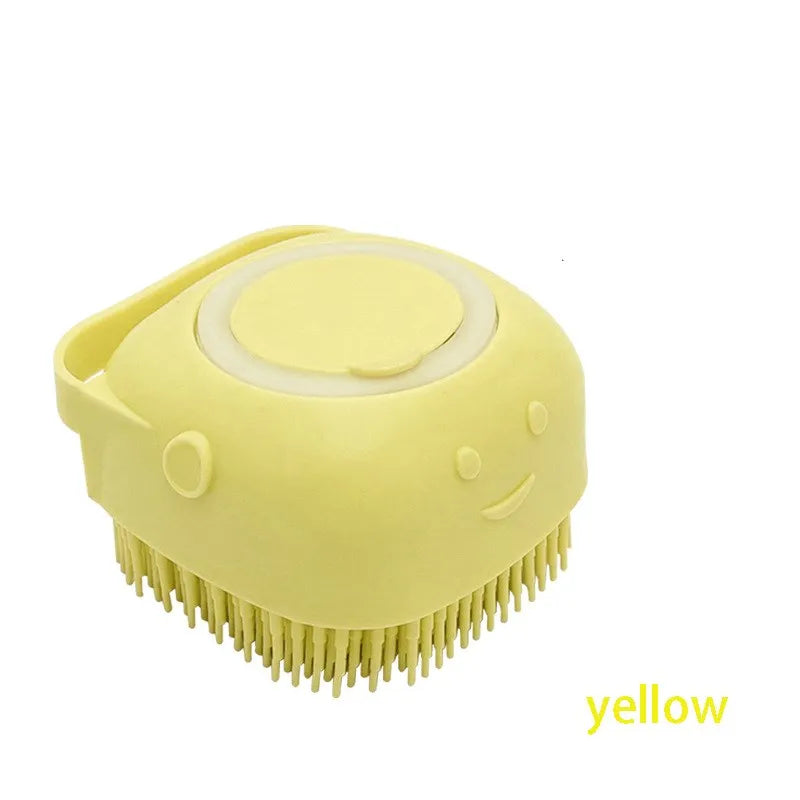 Pet Bath Massage Silicone Gloves Brush