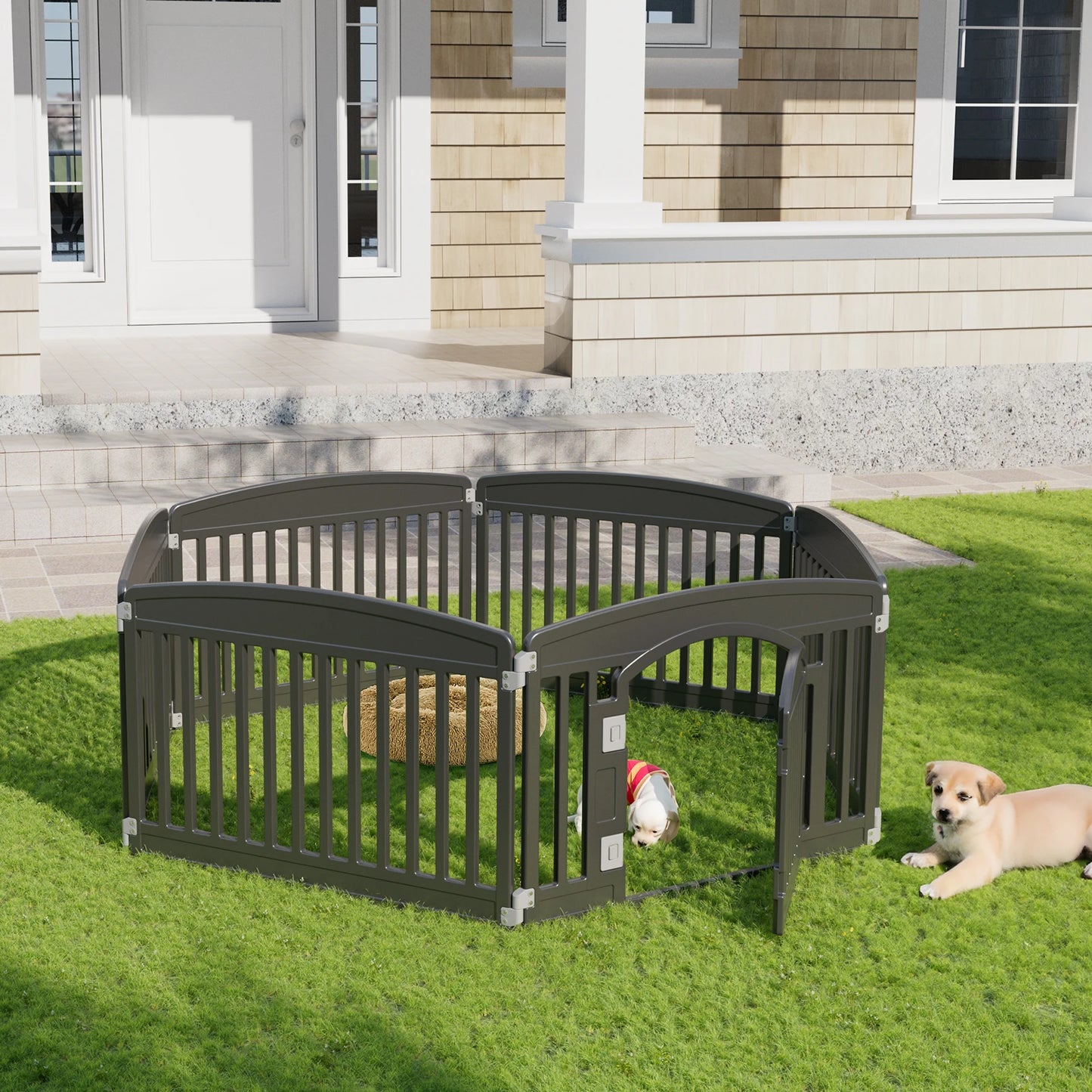 Portable Plastic Dog Playpen