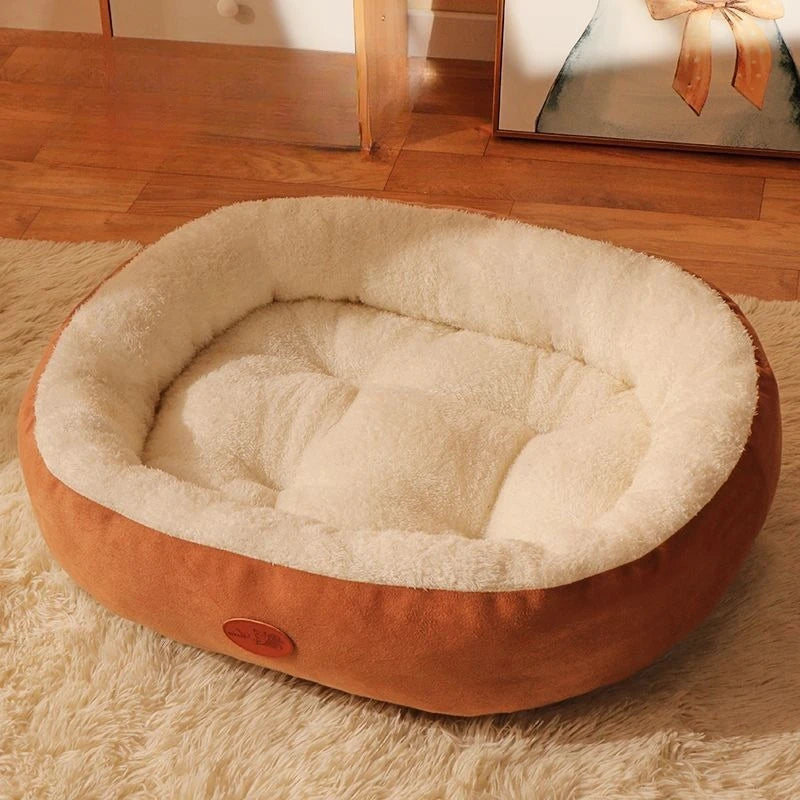 Thickened Plush Pet Bed Nest for Cats and Dogs