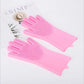Silicone Pet Bathing Gloves