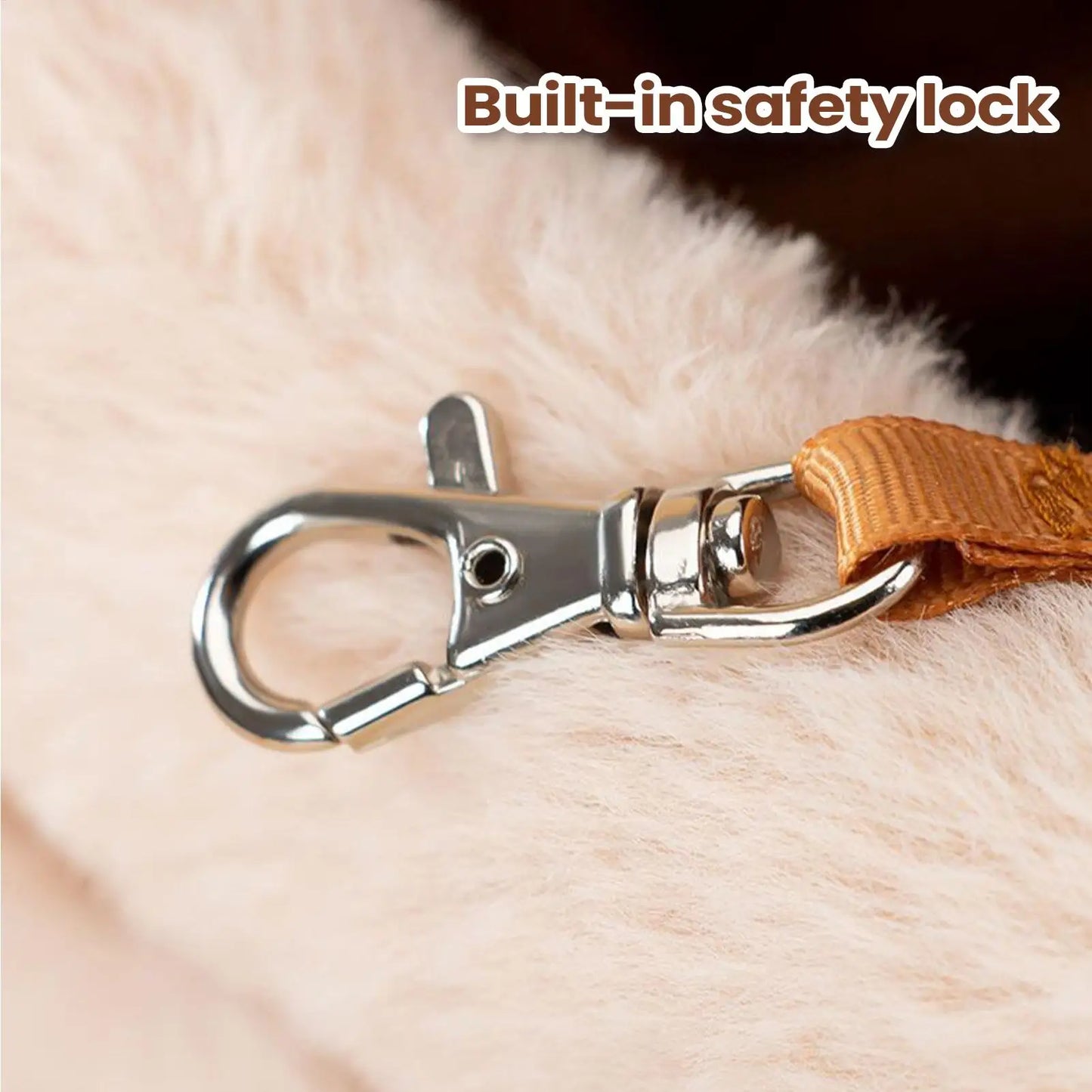 Plush Elk Pet Carrier Backpack