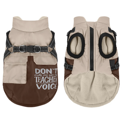 Winter Reflective Pet Vest Coat
