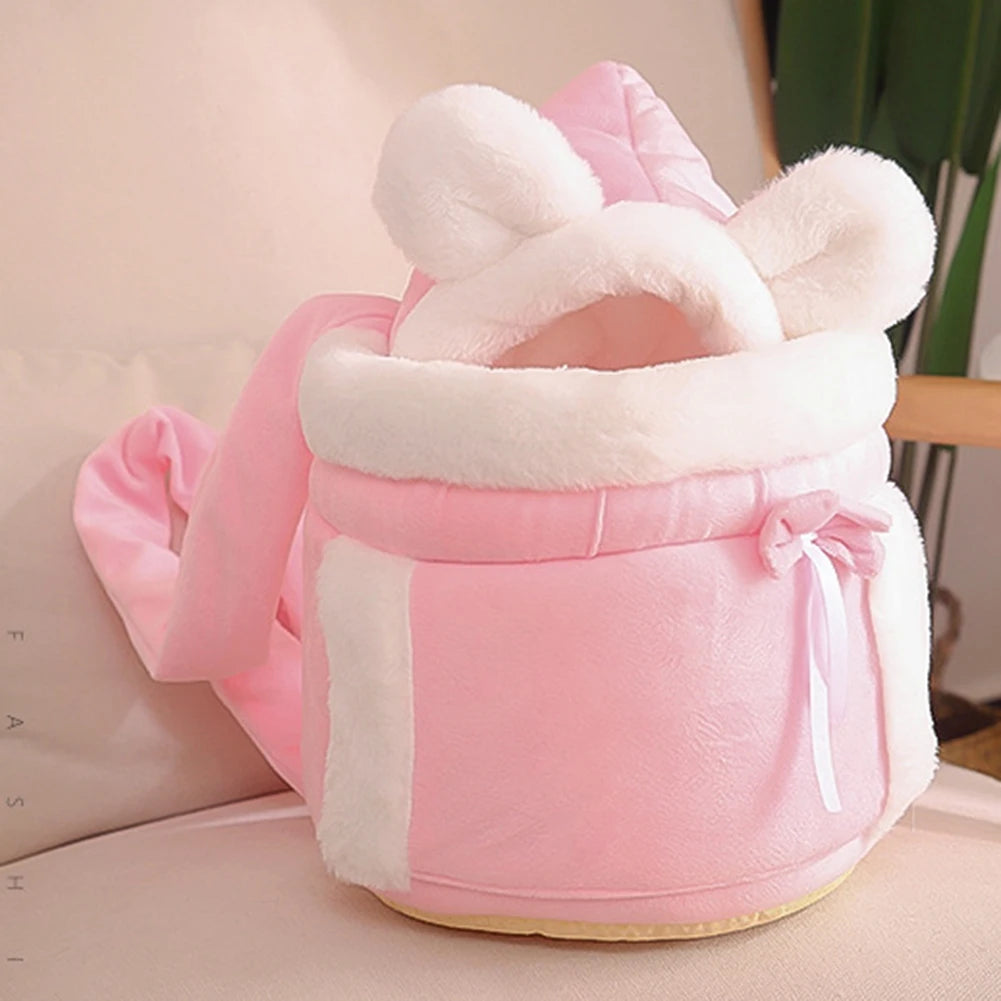 Plush Pet Carrier Backpack