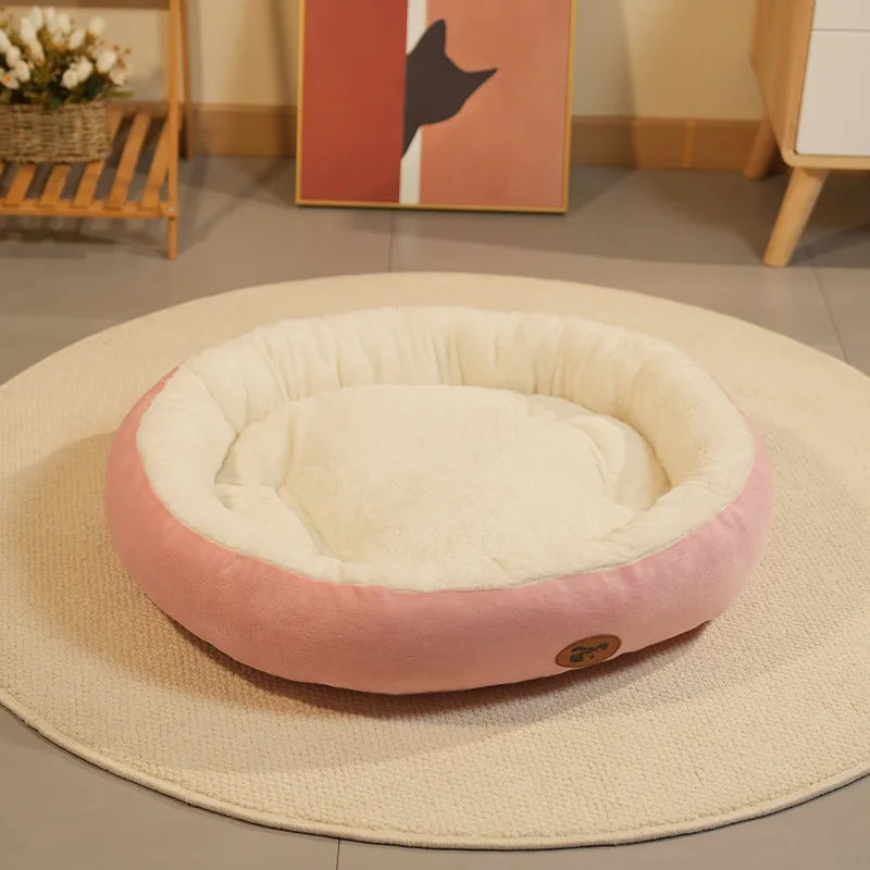 Thickened Plush Pet Bed Nest for Cats and Dogs
