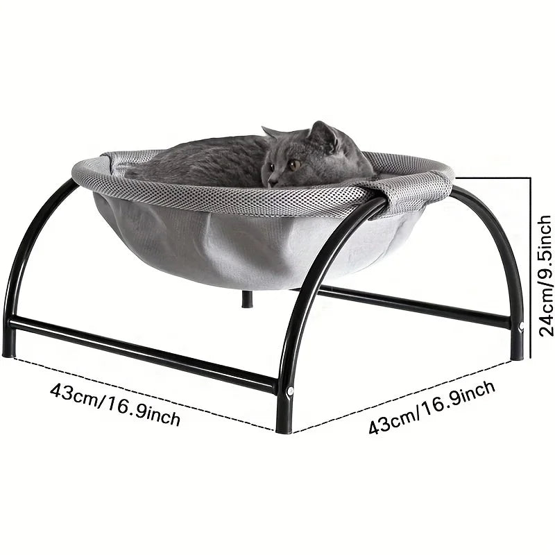 Breathable Cat Hammock Bed Cooling Pet Sleeping Cot