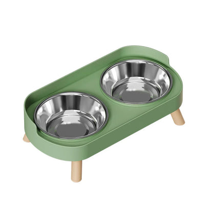 Colorful Dopamine Pet Double Bowl
