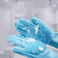 Silicone Pet Bathing Gloves