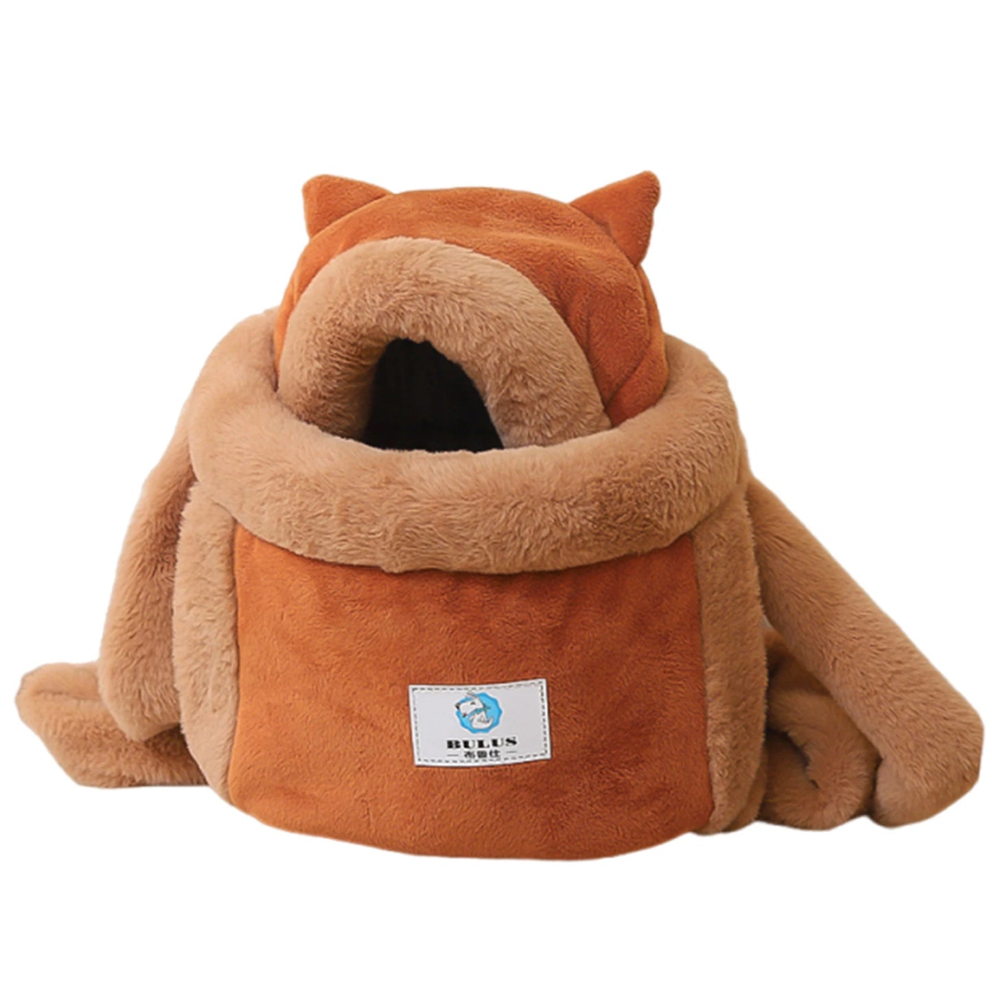 Plush Pet Carrier Backpack