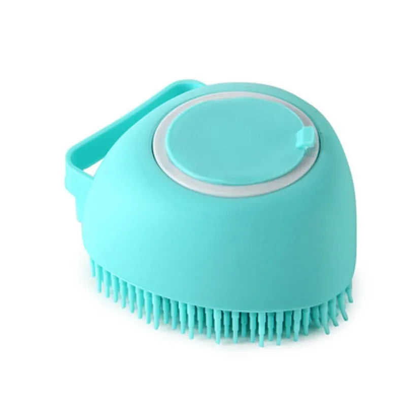 Pet Bath Massage Silicone Gloves Brush