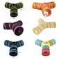 Foldable Rainbow Pet Tunnel Toy