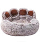 Fluffy Plush Dog Bed Cushion