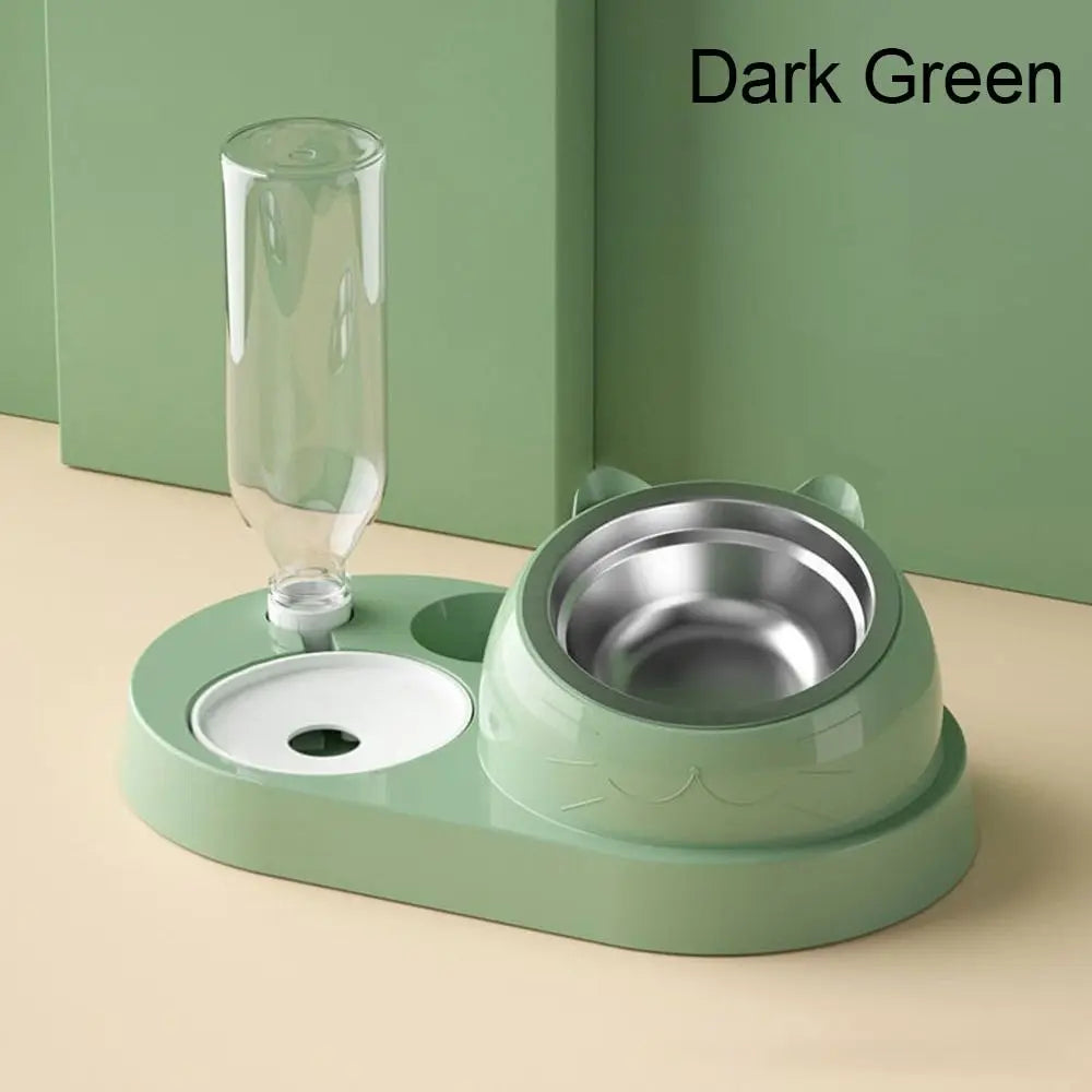 2-in-1 Pet Food & Water Bowl