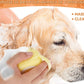 Pet Bathing & Massage Brush with Shampoo Dispenser for Dogs and Cats