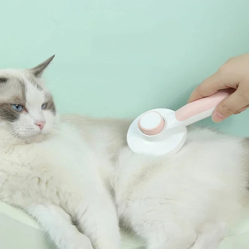 Self-Cleaning Slicker Brush for Pets