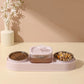 Automatic Pet Food & Water Double Bowl for Cats and Dogs
