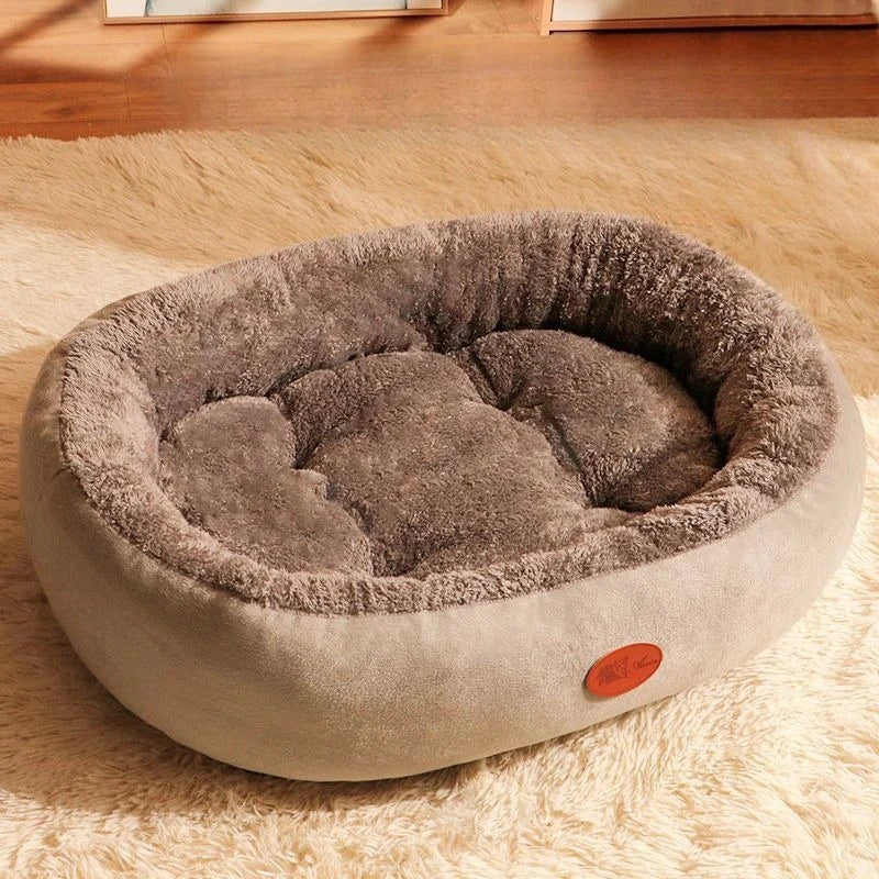 Thickened Plush Pet Bed Nest for Cats and Dogs