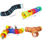 Foldable Rainbow Pet Tunnel Toy