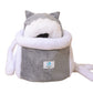 Plush Pet Carrier Backpack