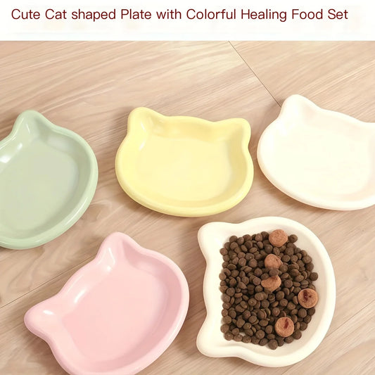Multi-Color Pet Snack & Meal Plate