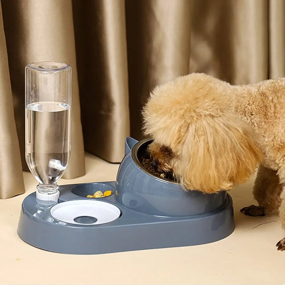 2-in-1 Pet Food & Water Bowl