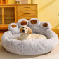 Fluffy Plush Dog Bed Cushion