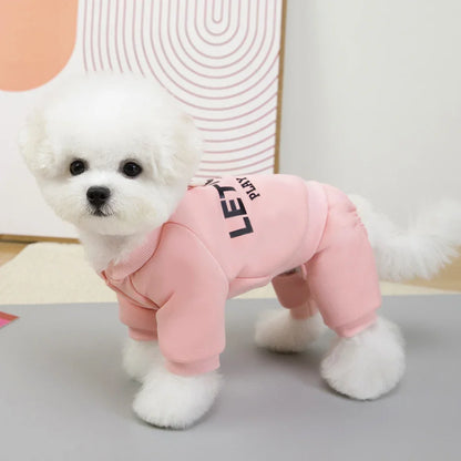 Winter Warm Dog Hoodie Coat